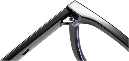 Shiratori Blue Light Blocking Glasses Rectangle Chic Preppy Look MultiColor Frame for Women Men