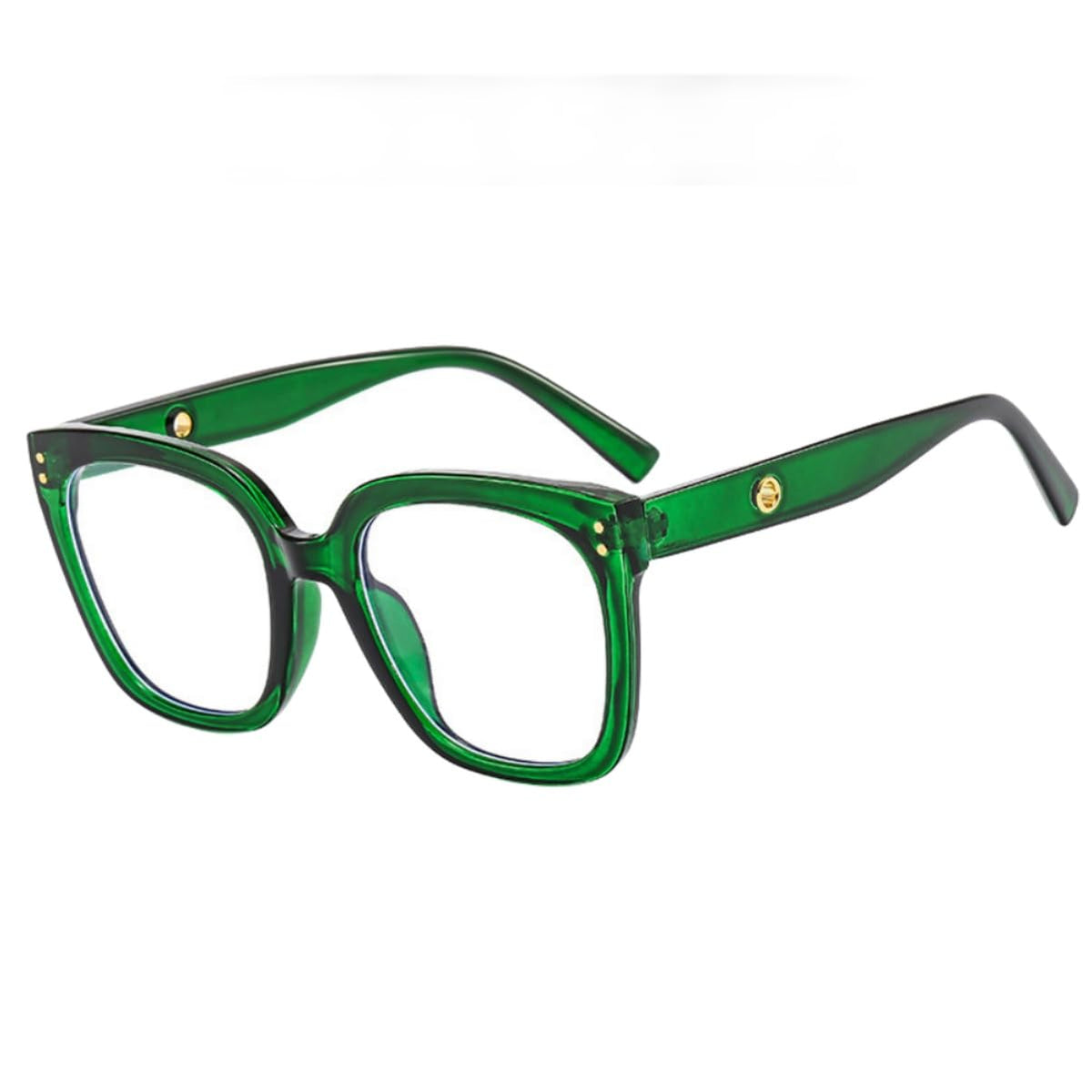 Shiratori Blue Light Blocking Glasses Rectangle Chic Preppy Look MultiColor Frame for Women Men