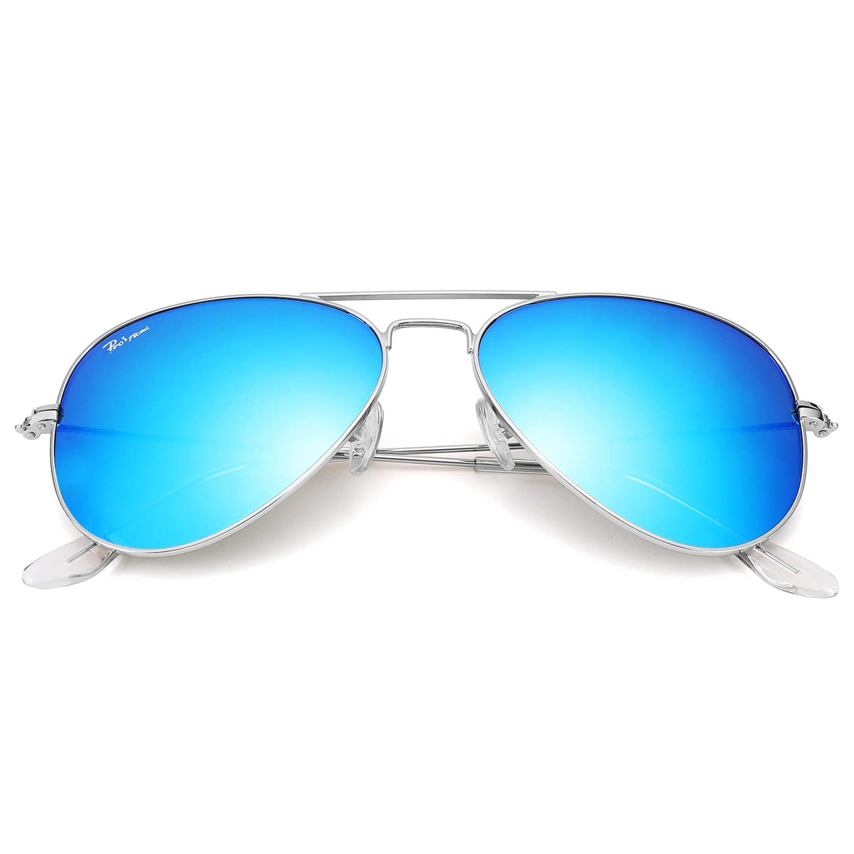 Pro Acme Classic Aviator Sunglasses Glass Lens Metal UV400 for Men Women