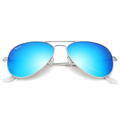 Pro Acme Classic Aviator Sunglasses Glass Lens Metal UV400 for Men Women