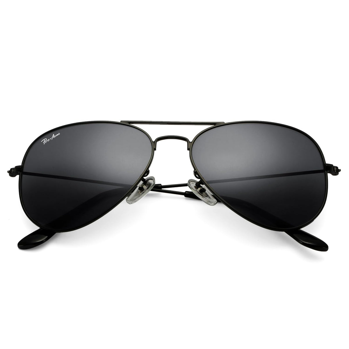 Pro Acme Classic Aviator Sunglasses Glass Lens Metal UV400 for Men Women