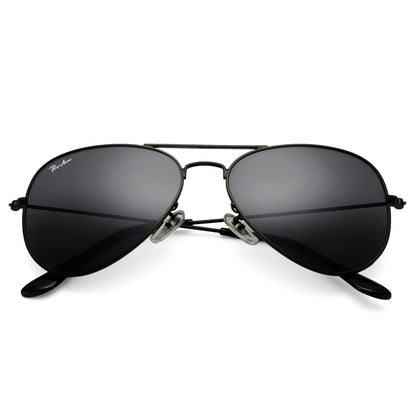 Pro Acme Classic Aviator Sunglasses Glass Lens Metal UV400 for Men Women