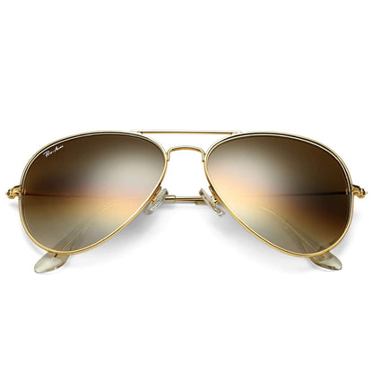 Pro Acme Classic Aviator Sunglasses Glass Lens Metal UV400 for Men Women