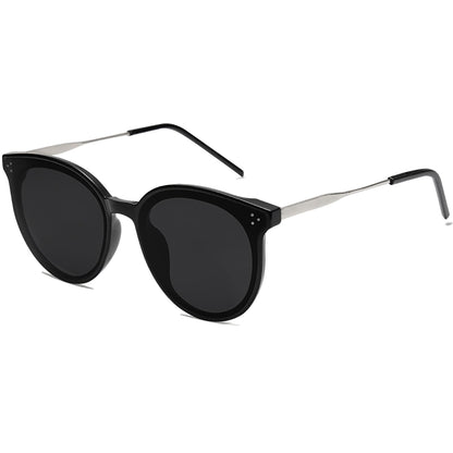 SOJOS Classic Trendy Round Sunglasses Womens Mens UV400 Vacation Sunnies SJ2068