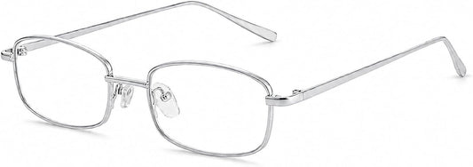Fashion Glasses for Woman Men Y2k Rectangle Blue Light Non Prescription Fake Clear Glasses 90s Metal Glasses Frame
