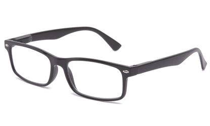 Newbee Fashion-Clear Lense Glasses Men Women Fashion Clear Lens Glasses Frame Non Prescription Rectangular Frame
