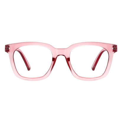 Blue Light Blocking Glasses for Women Men,Oversize Fashion Squre Anti Eyestrain Glasses for Computer Gaming/TV