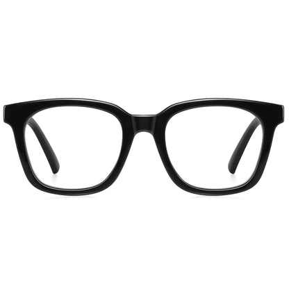 Blue Light Blocking Glasses for Women Men,Oversize Fashion Squre Anti Eyestrain Glasses for Computer Gaming/TV