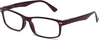 Newbee Fashion-Clear Lense Glasses Men Women Fashion Clear Lens Glasses Frame Non Prescription Rectangular Frame