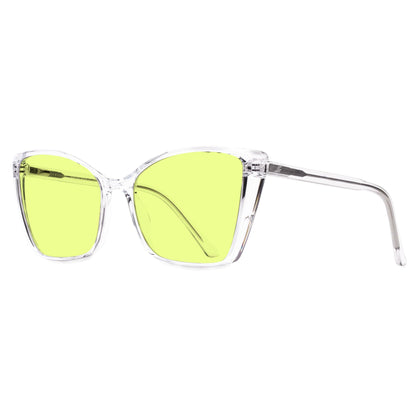 Oversized Cat Eye Blue Light Blocking Glasses for Women