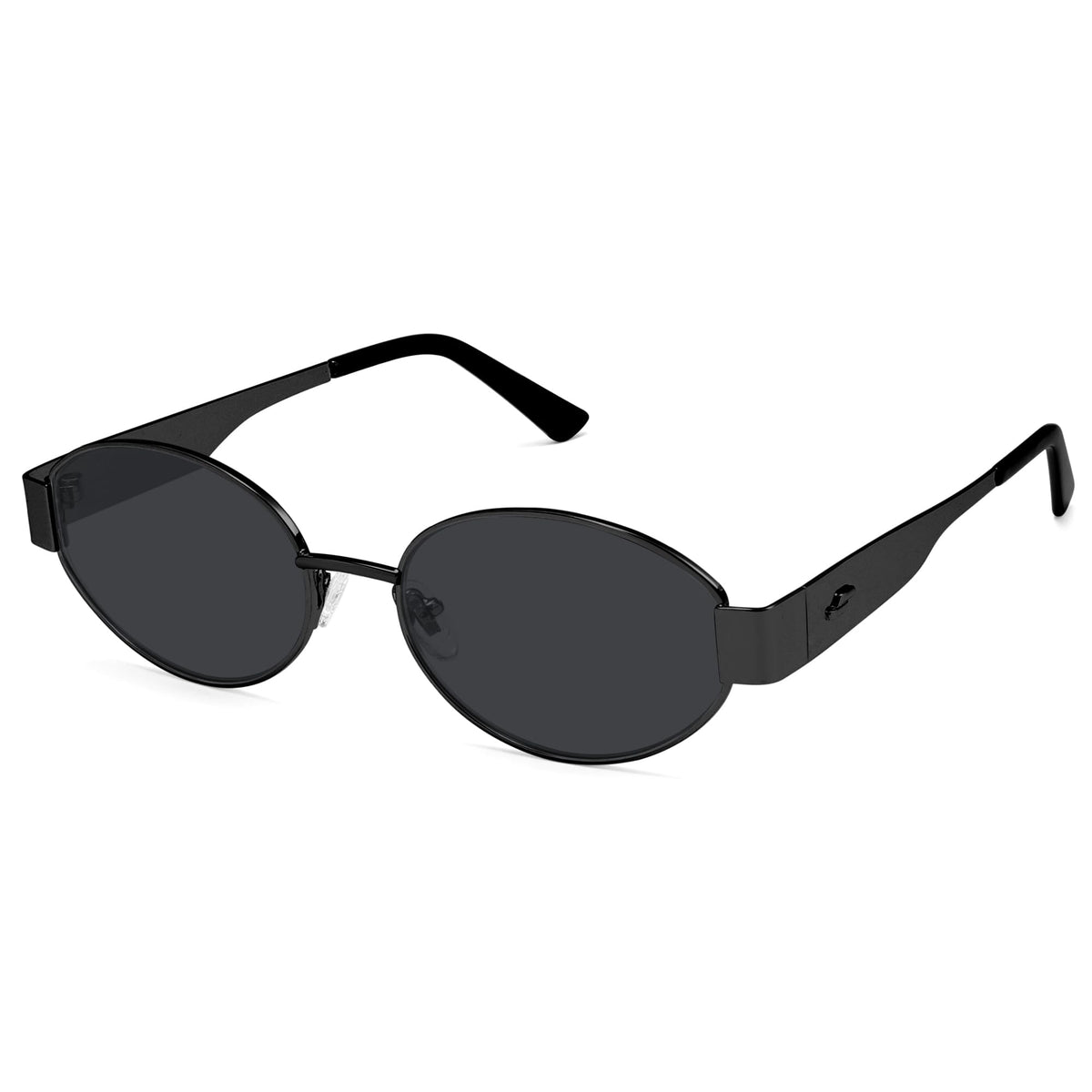 SOJOS Retro Oval Sunglasses for Women Trendy Classic 80s 90s Shades SJ1256