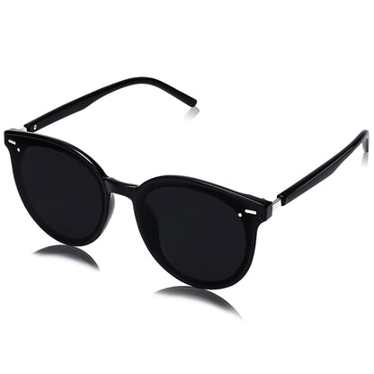 SOJOS Sunglasses Womens Trendy 2026 Retro Vintage Round Shades SJ2067,Large