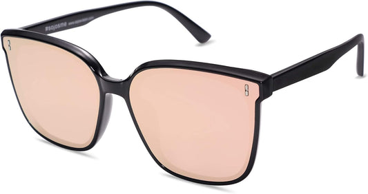 SOJOS Sunglasses for Women Men Vintage Style Shades UV400 Mirrored Lens
