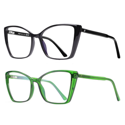 Oversized Cat Eye Blue Light Blocking Glasses for Women