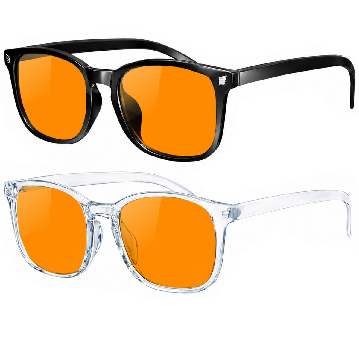livho High Tech Blue Light Blocking Gaming Glasses - Red Lenses