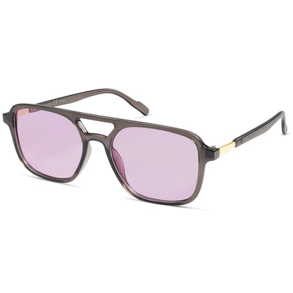 SOJOS Retro Aviator Sunglasses Womens Mens,Trendy Rectangle Shades SJ2202