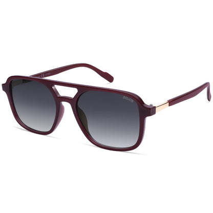 SOJOS Retro Aviator Sunglasses Womens Mens,Trendy Rectangle Shades SJ2202