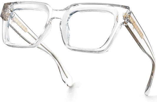VISOONE Fashion Computer Glasses with Wire Core Temples Colorado