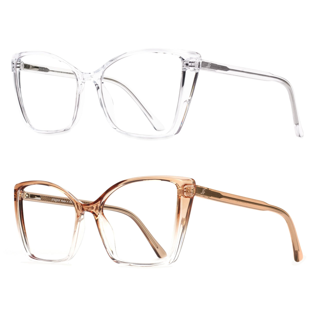 Oversized Cat Eye Blue Light Blocking Glasses for Women