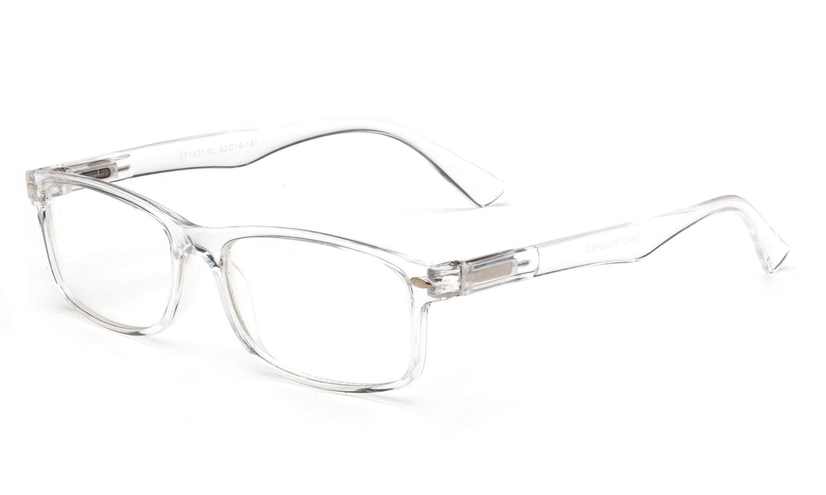 Newbee Fashion-Clear Lense Glasses Men Women Fashion Clear Lens Glasses Frame Non Prescription Rectangular Frame