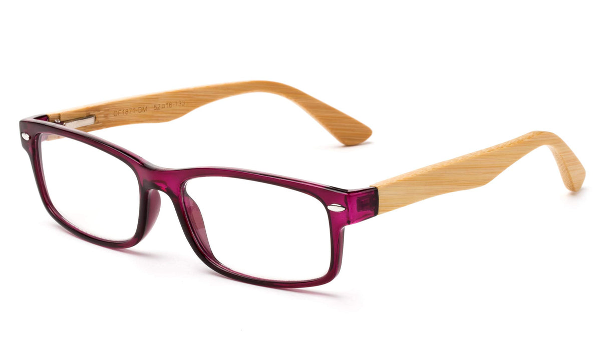 Newbee Fashion-Clear Lense Glasses Men Women Fashion Clear Lens Glasses Frame Non Prescription Rectangular Frame