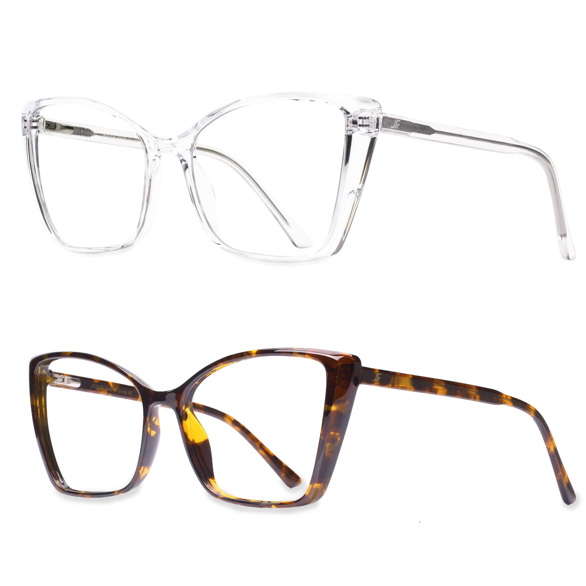 Oversized Cat Eye Blue Light Blocking Glasses for Women