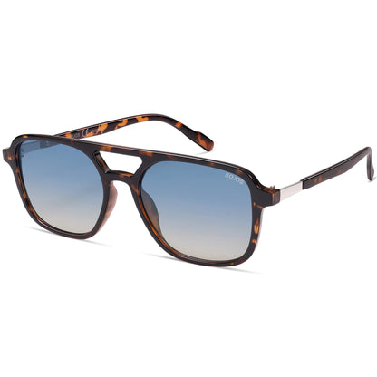 SOJOS Retro Aviator Sunglasses Womens Mens,Trendy Rectangle Shades SJ2202
