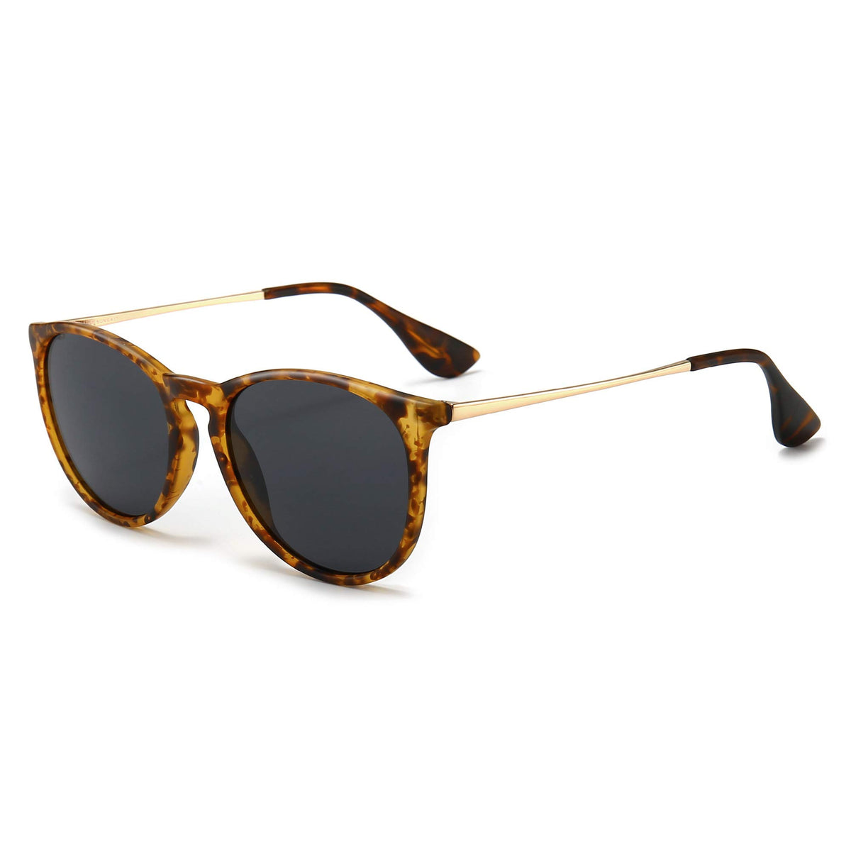 SUNGAIT Premium Vintage Round Sunglasses for Women Men Classic Retro Style