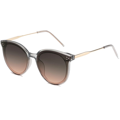 SOJOS Classic Trendy Round Sunglasses Womens Mens UV400 Vacation Sunnies SJ2068