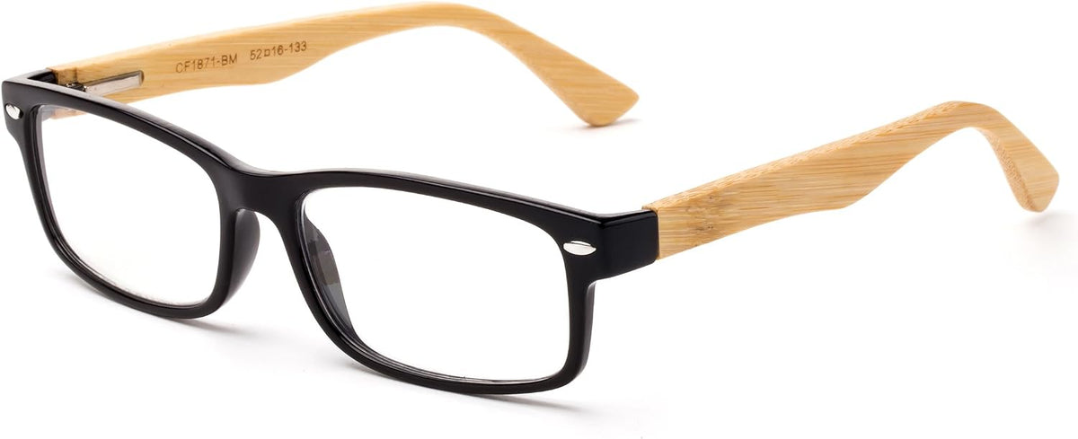 Newbee Fashion-Clear Lense Glasses Men Women Fashion Clear Lens Glasses Frame Non Prescription Rectangular Frame