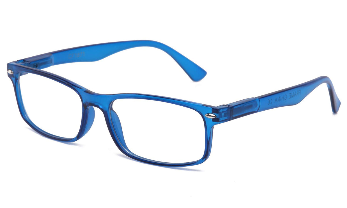 Newbee Fashion-Clear Lense Glasses Men Women Fashion Clear Lens Glasses Frame Non Prescription Rectangular Frame