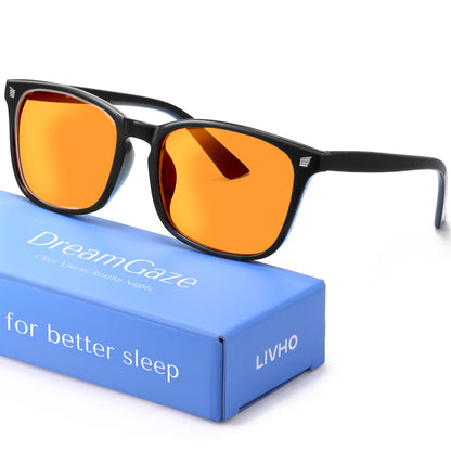livho High Tech Blue Light Blocking Gaming Glasses - Red Lenses