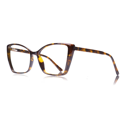 Oversized Cat Eye Blue Light Blocking Glasses for Women