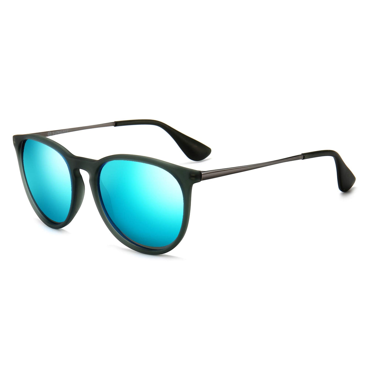 SUNGAIT Premium Vintage Round Sunglasses for Women Men Classic Retro Style