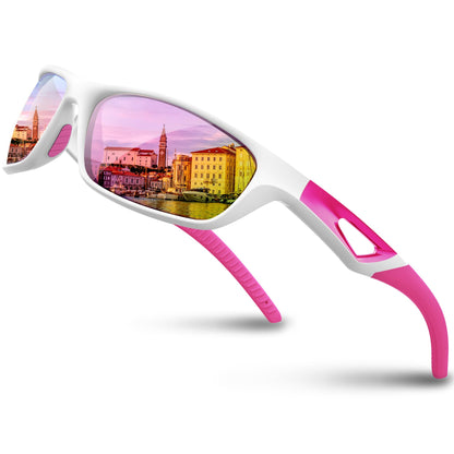 RIVBOS Polarized Sports Sunglasses UV400 for Driving Cycling Fishing RB831