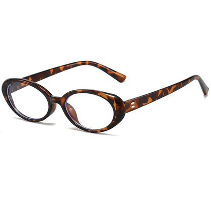 Breaksun Retro Oval Sunglasses for Women Men Fashion Small Oval Sunglasses 90s Vintage Shades