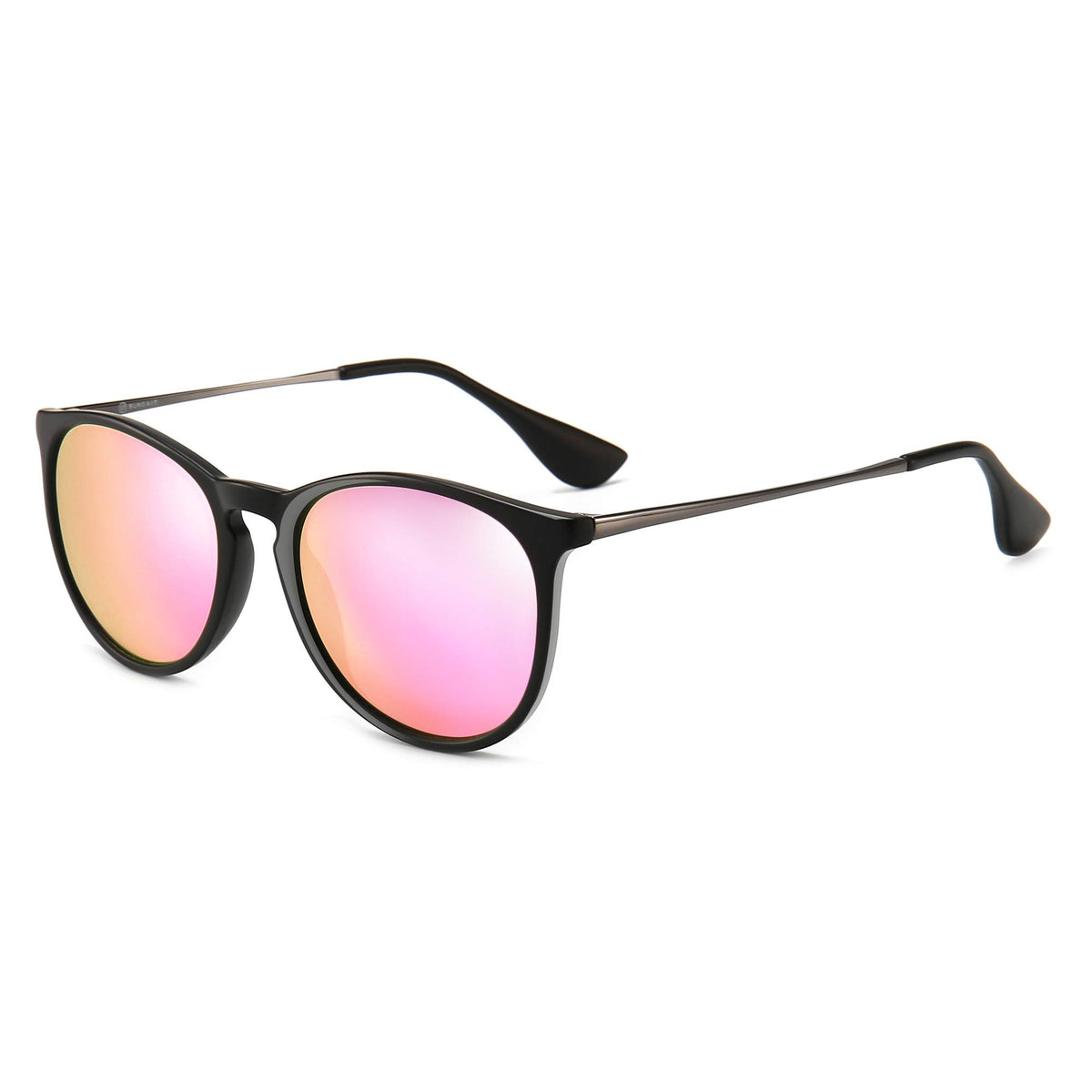 SUNGAIT Premium Vintage Round Sunglasses for Women Men Classic Retro Style