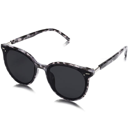 SOJOS Sunglasses Womens Trendy 2026 Retro Vintage Round Shades SJ2067,Large