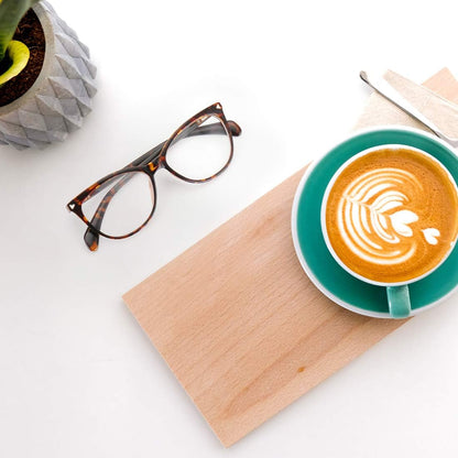 MEETSUN Non Prescription Glasses Frames For Women，Retro Cateye Fake Eyeglasses HD Clear Lens
