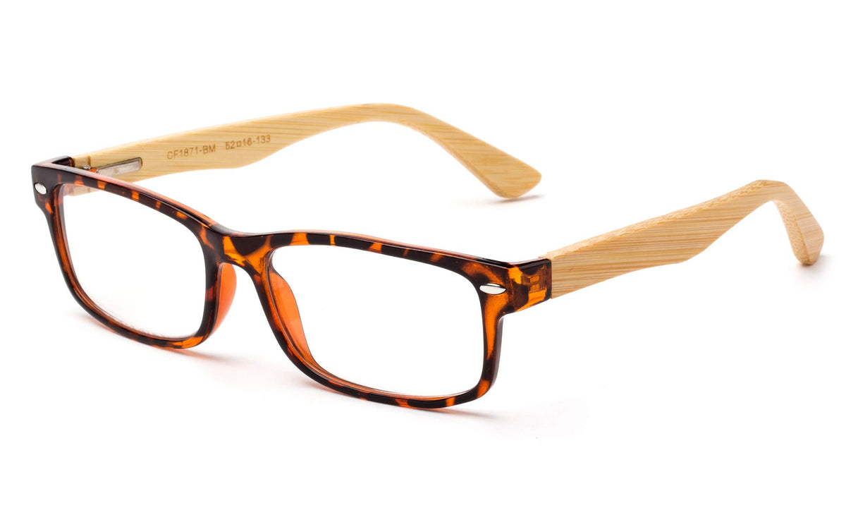 Newbee Fashion-Clear Lense Glasses Men Women Fashion Clear Lens Glasses Frame Non Prescription Rectangular Frame