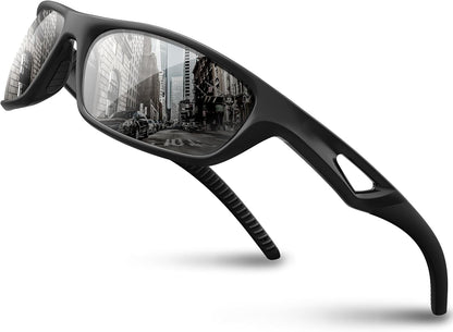 RIVBOS Polarized Sports Sunglasses UV400 for Driving Cycling Fishing RB831