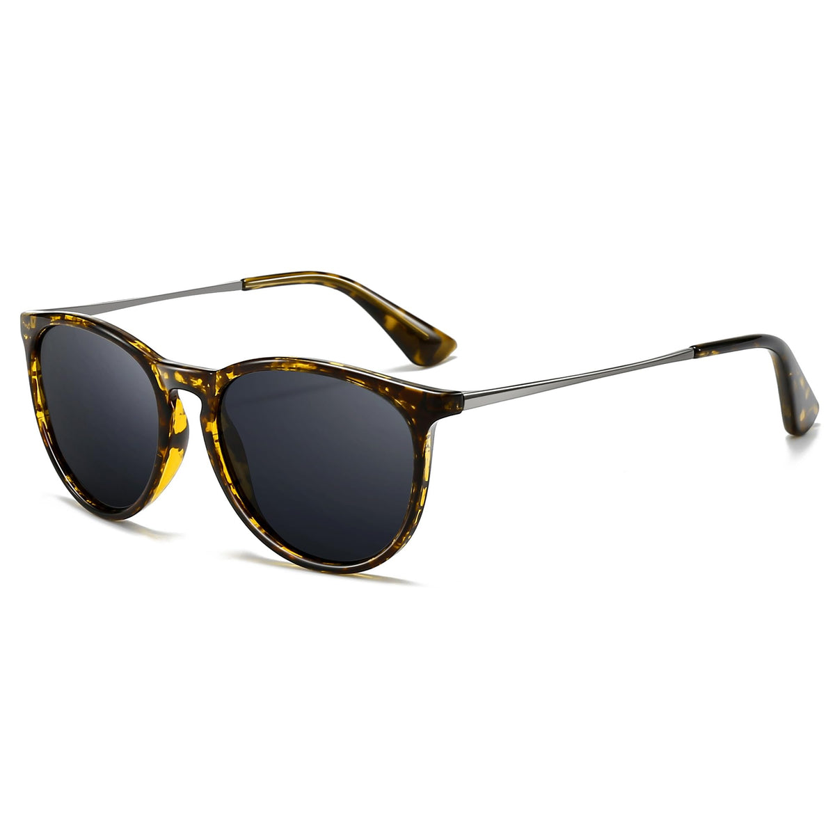 SUNGAIT Premium Vintage Round Sunglasses for Women Men Classic Retro Style