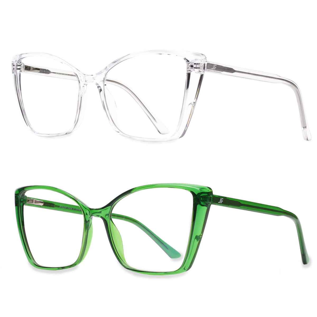 Oversized Cat Eye Blue Light Blocking Glasses for Women
