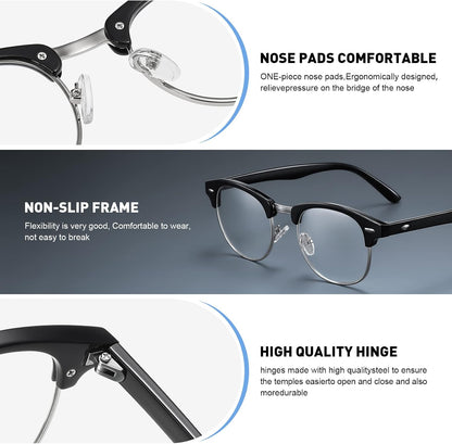 Blue Light Blocking Glasses Anti Eyestrain Computer Gaming Glasses