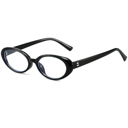 Breaksun Retro Oval Sunglasses for Women Men Fashion Small Oval Sunglasses 90s Vintage Shades