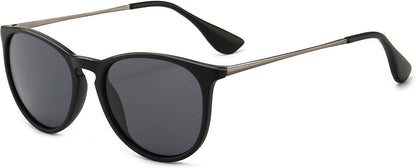 SUNGAIT Premium Vintage Round Sunglasses for Women Men Classic Retro Style
