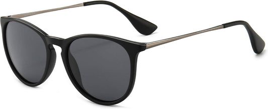 SUNGAIT Premium Vintage Round Sunglasses for Women Men Classic Retro Style