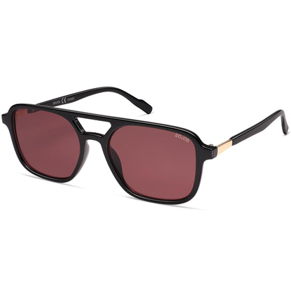SOJOS Retro Aviator Sunglasses Womens Mens,Trendy Rectangle Shades SJ2202