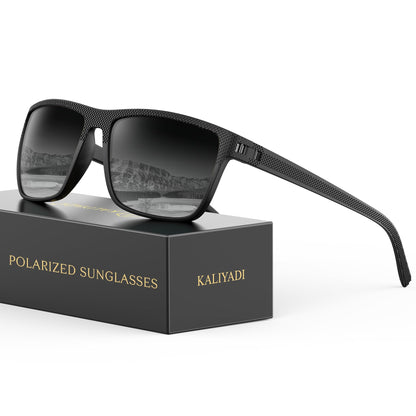 KALIYADI Polarized Sunglasses for Men, Lightweight Sun Glasses with UV Protection for Driving Fishing Golf