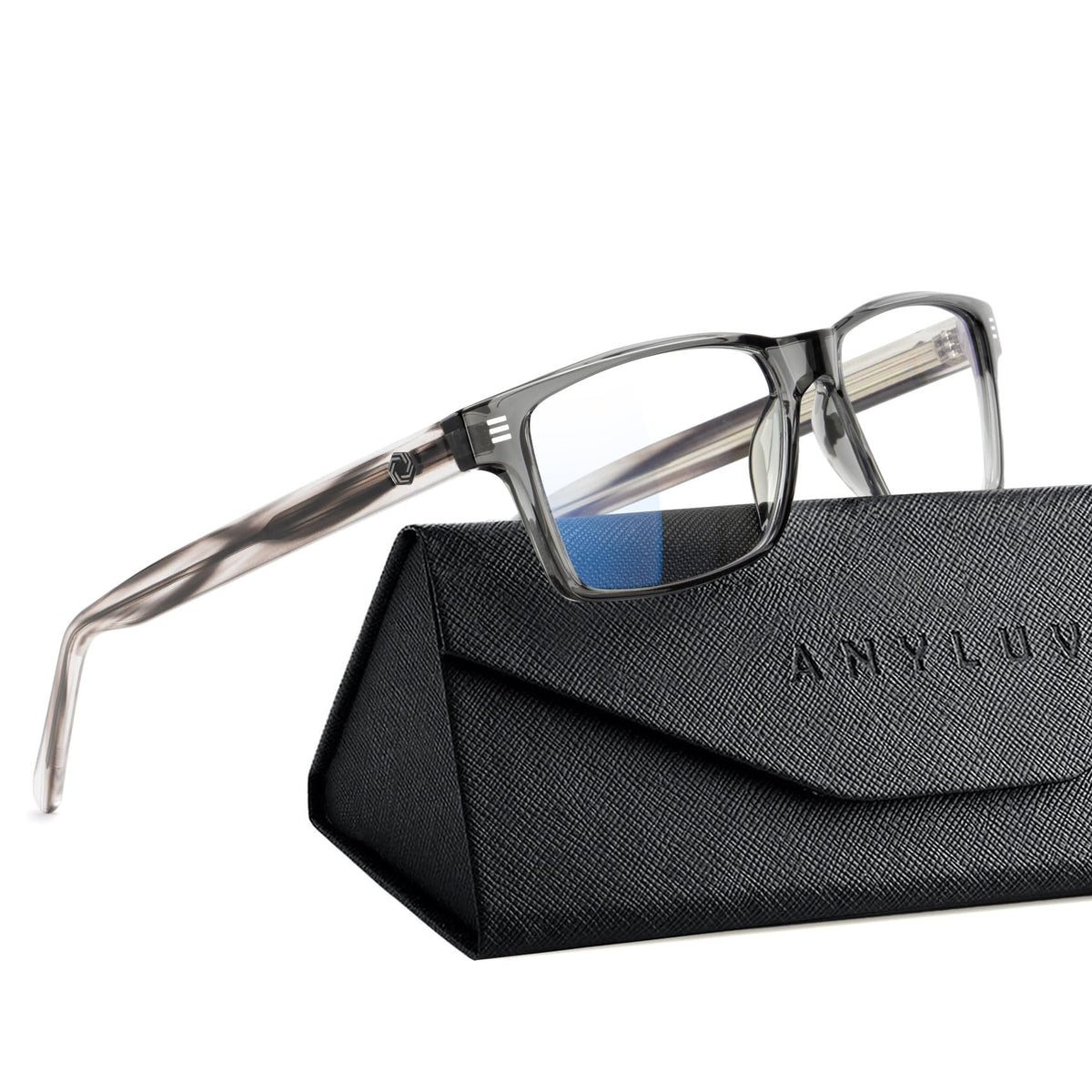 ANYLUV Blue Light Glasses for Sleep, 99.9% Blue Green Light Blocking with Red Lens, Blue Light Glasses